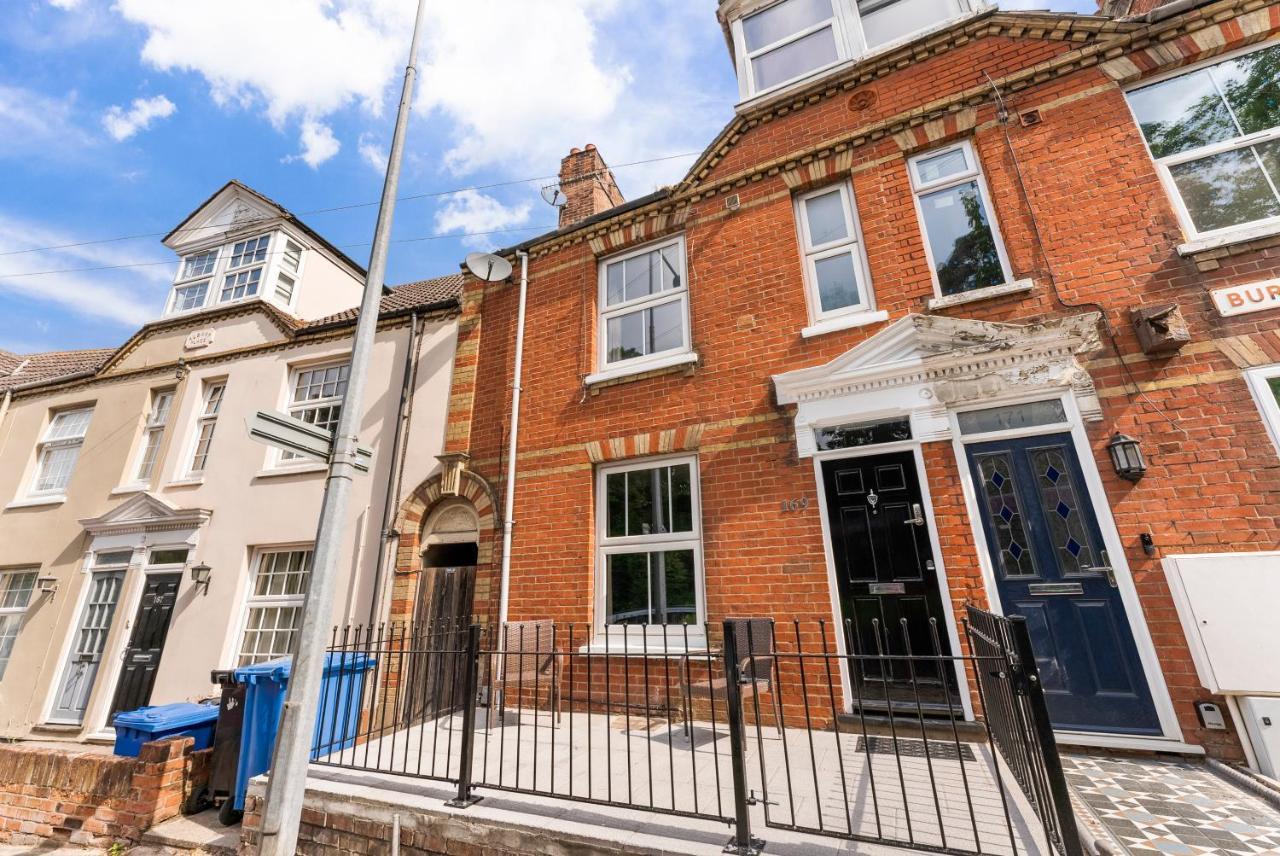 Rooms In City Centre House With Kitchen, Lounge, Garden Ipswich Dış mekan fotoğraf